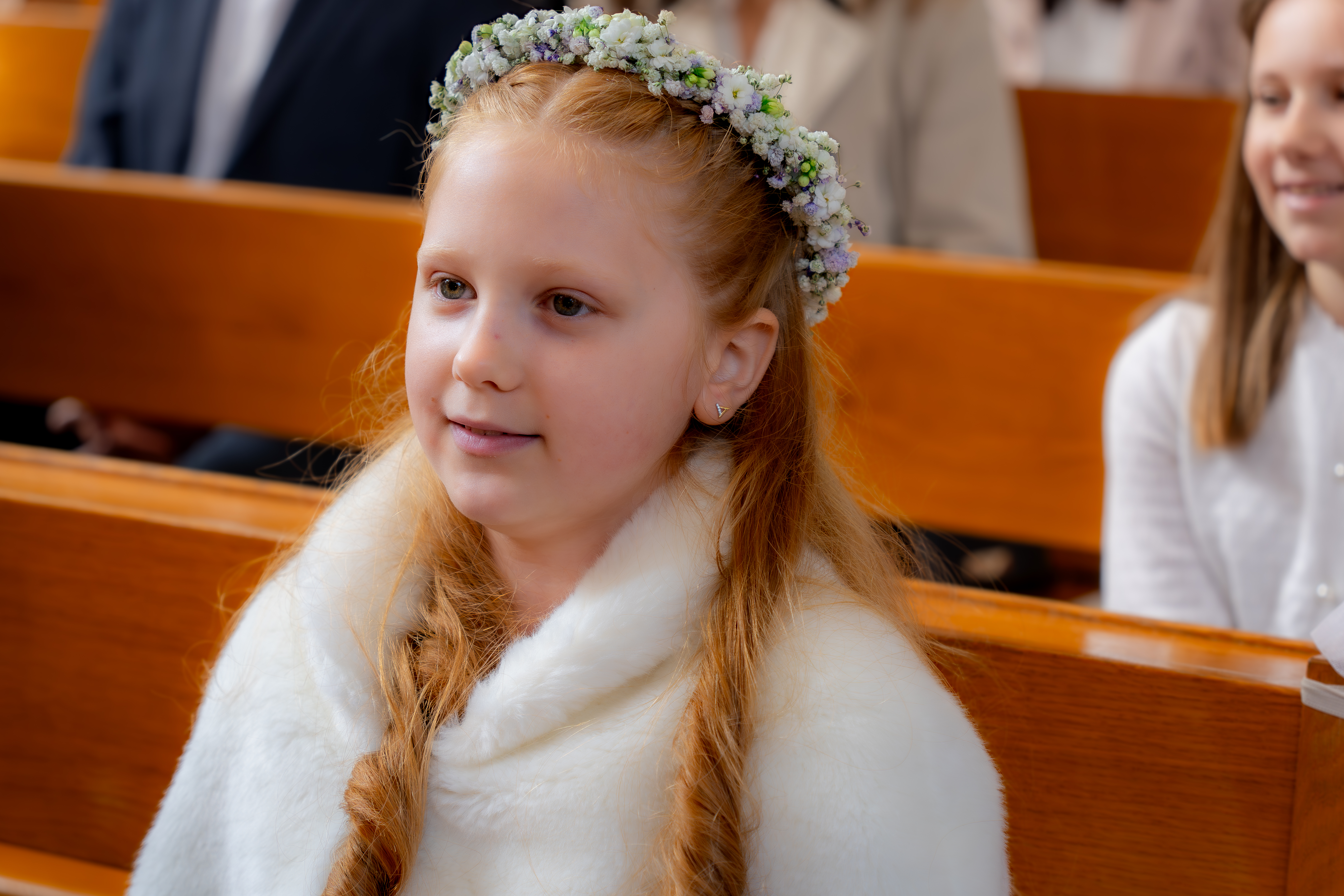 Komunia — ujęcie reportażowe