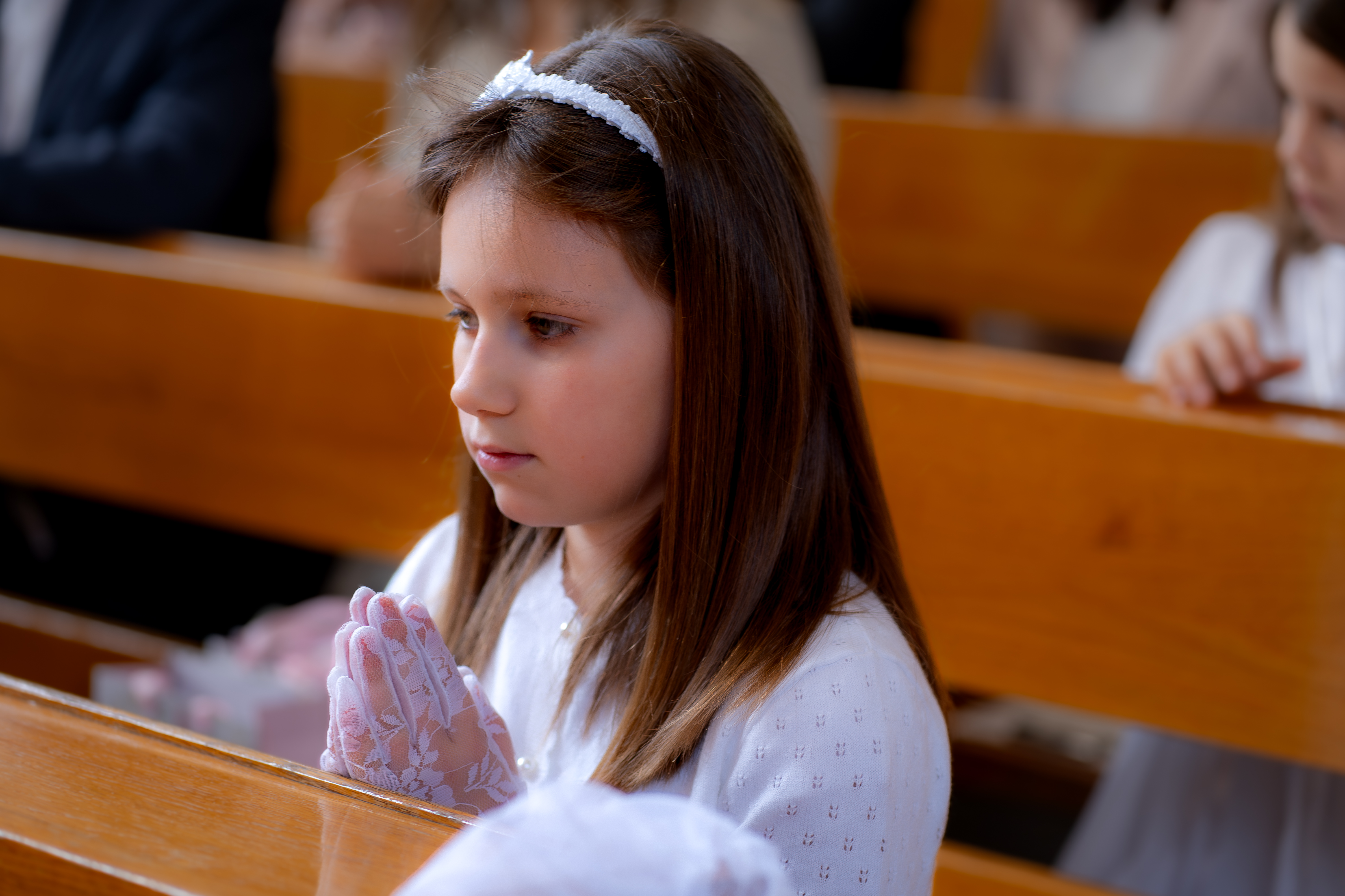 Komunia — rodzinny moment